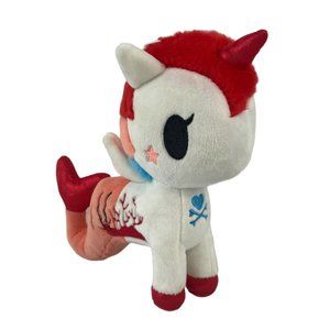 Tokidoki Cora Coral Mermicorno 8" Plush Stuffed Toy Mermaid Unicorn Aurora